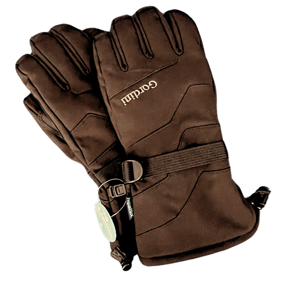 Gordini Fall Line Black Gloves, Unisex Medium